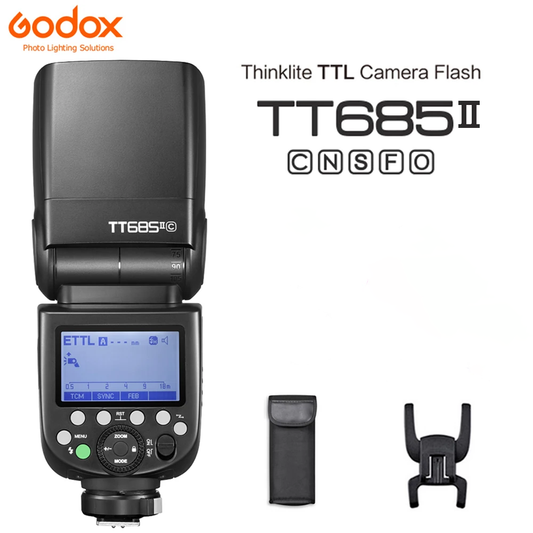 Godox TT685II TT685IIC TT685IIN TT685IIS TT685IIF TT685O TTL HSS Camera Flash Speedlite for Canon Nikon Sony Fuji Olympus Camera