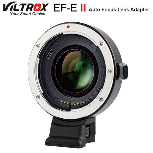 VILTROX EF-EII Lens Adapter Auto Focus Reducer Speed Booster for Canon EF EOS Lens to Sony NEX A9 A7II A7RIII A7SII A6500 A7 A7S