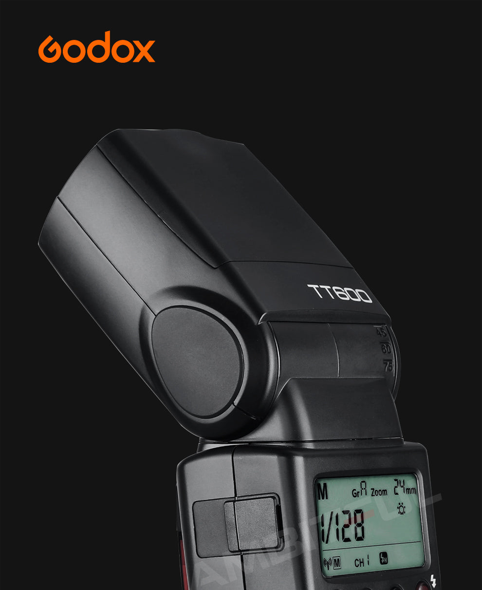 Godox TT600 2.4G Wireless GN60 Master/Slave Camera Flash Speedlite for Canon Sony Nikon Pentax Olympus Fuji Lumix