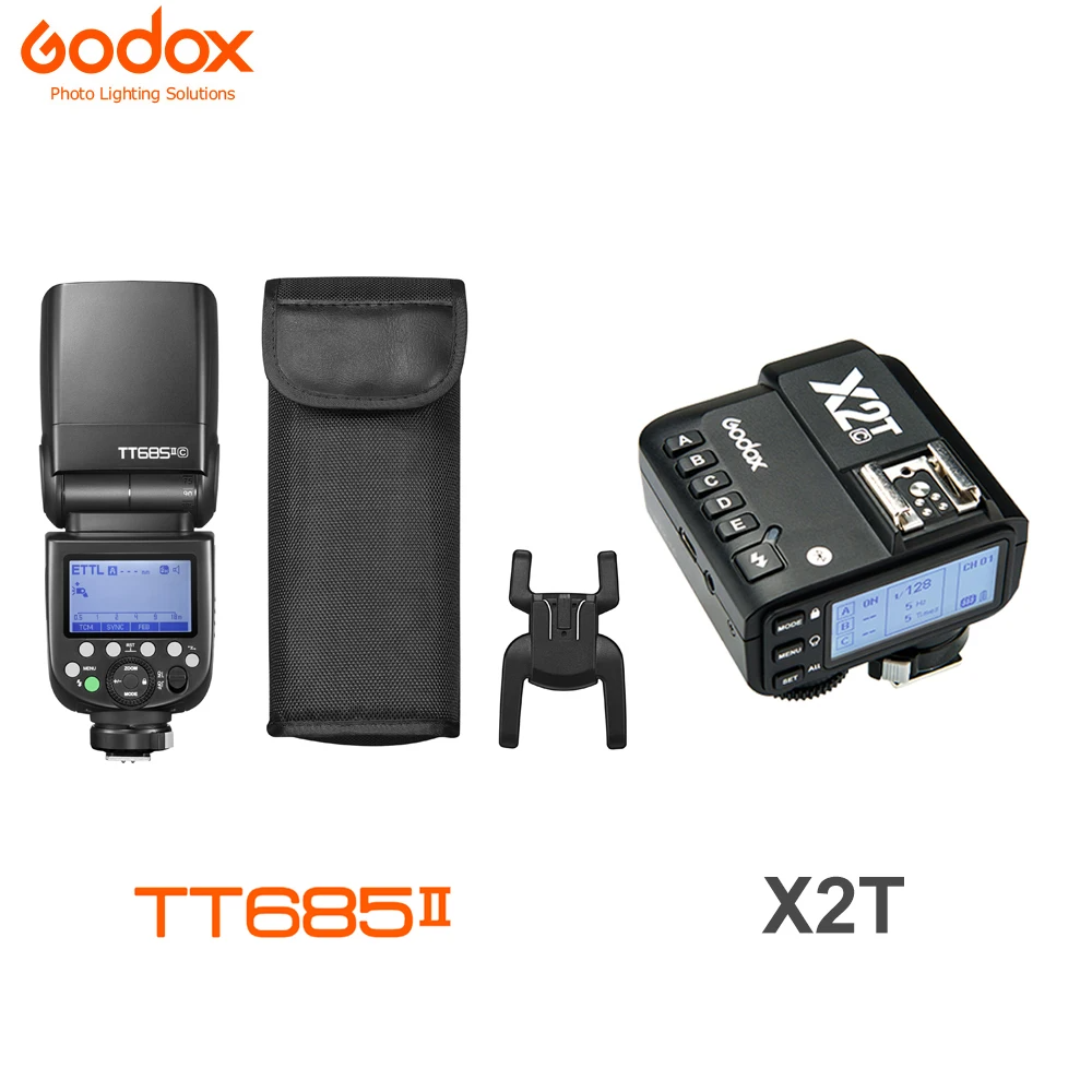 Godox TT685II TT685IIC TT685IIN TT685IIS TT685IIF TT685O TTL HSS Camera Flash Speedlite for Canon Nikon Sony Fuji Olympus Camera