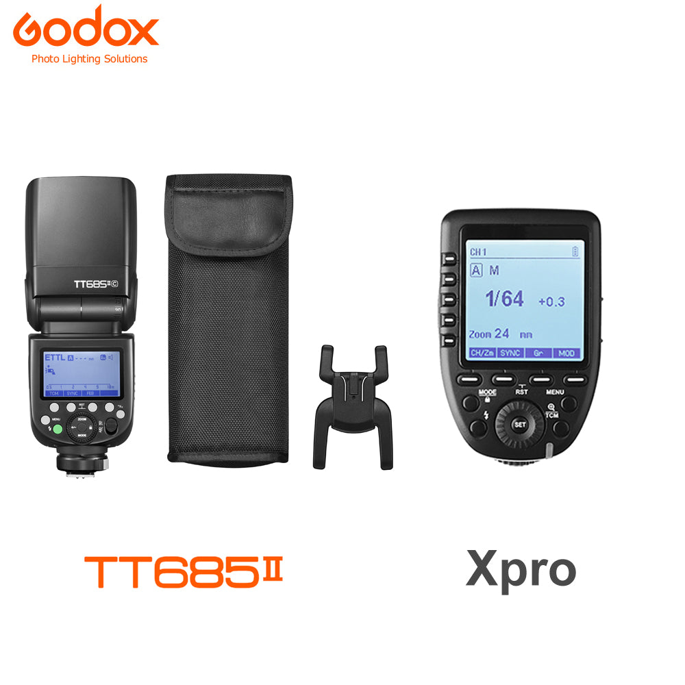 Godox TT685II TT685IIC TT685IIN TT685IIS TT685IIF TT685O TTL HSS Camera Flash Speedlite for Canon Nikon Sony Fuji Olympus Camera