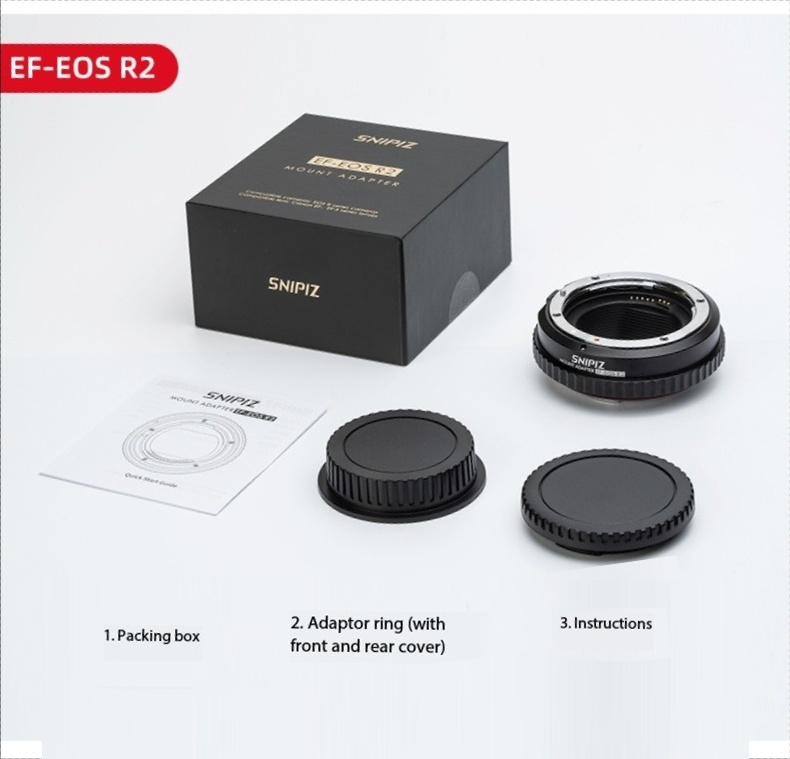 Viltrox SNIPIZ EF-EOS R1 EF-EOS R2 Lens Adapter Auto Focus Ring For Canon EF EF-S Lens To Canon RF Camera EOS R RP R3 R5 R50 R6