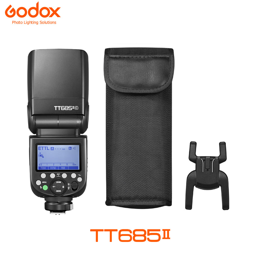 Godox TT685II TT685IIC TT685IIN TT685IIS TT685IIF TT685O TTL HSS Camera Flash Speedlite for Canon Nikon Sony Fuji Olympus Camera