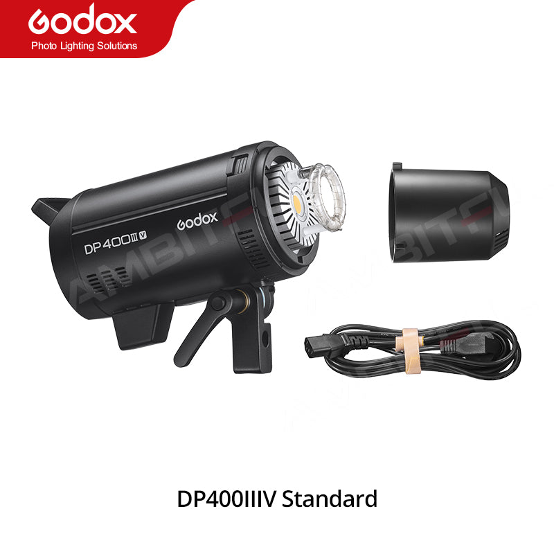 Godox DP400IIIV Built-in 2.4G Wireless X System Studio Strobe Flash Light for Photography Light