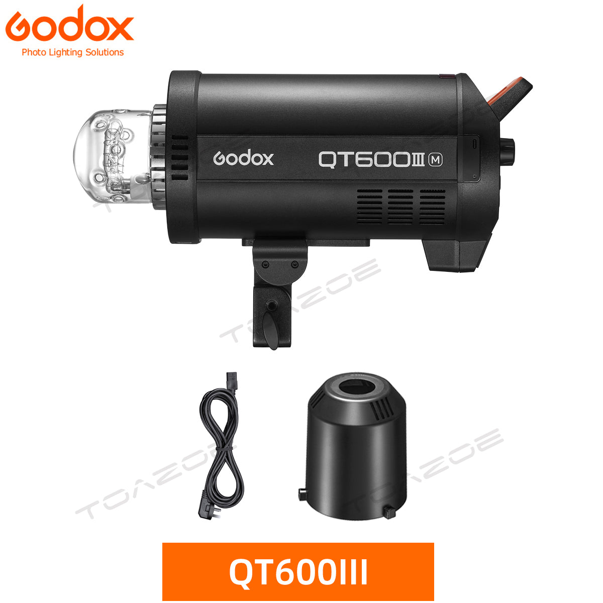 Godox Quicker QT600III M Pro 600WS + 40W LED Modeling Bulb HSS 1/8000s GN76 2.4G Wireless Photo Studio Flash Light Strobe