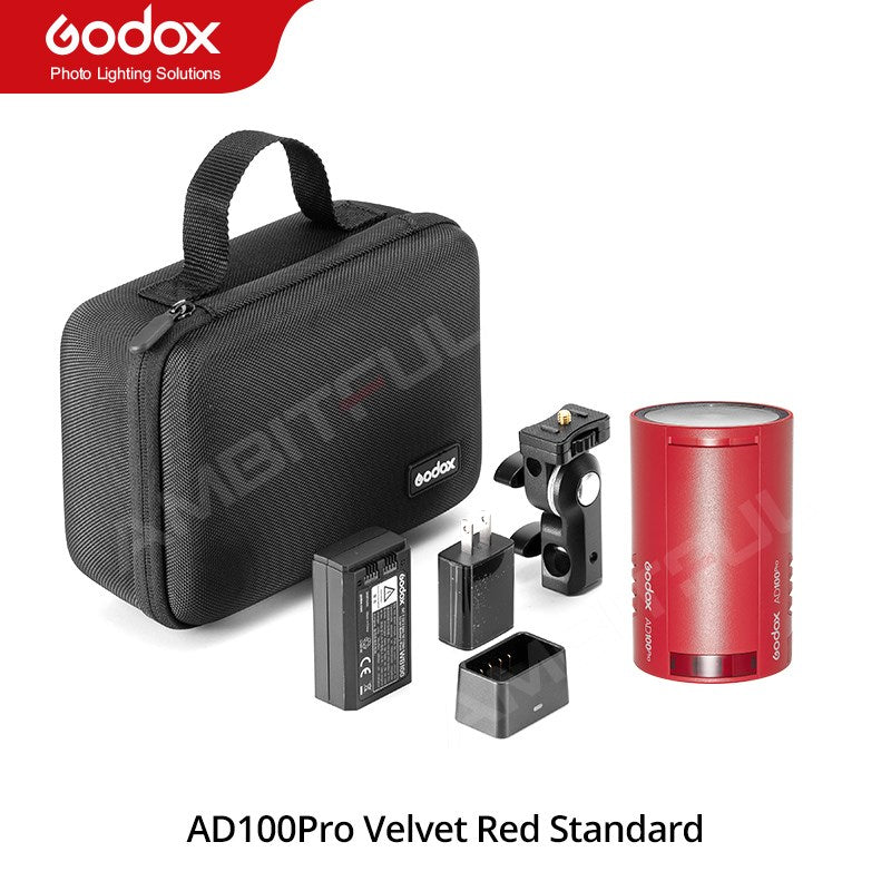 Godox AD100pro 100Ws Outdoor Flash Speedlight 2.4G Wireless X AD100 PRO Pocket Flash For Sony Nikon Canon Fujifilm