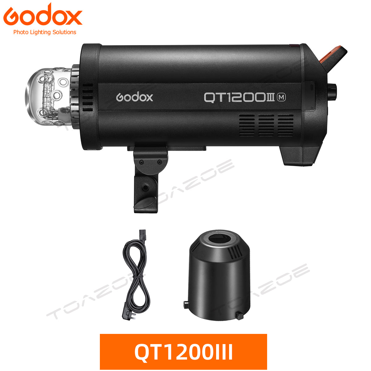 Godox Quicker QT600III M Pro 600WS + 40W LED Modeling Bulb HSS 1/8000s GN76 2.4G Wireless Photo Studio Flash Light Strobe